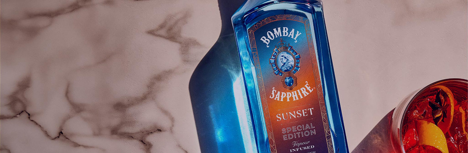 Bombay Sapphire Sunset