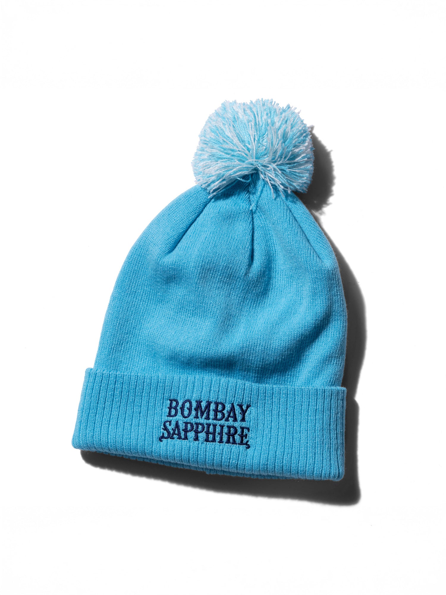 Bombay Sapphire Bobble Beanie Hat
