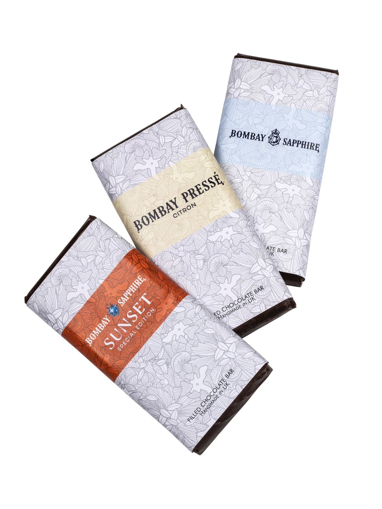 Bombay Sapphire Gin Infused Chocolate Bar