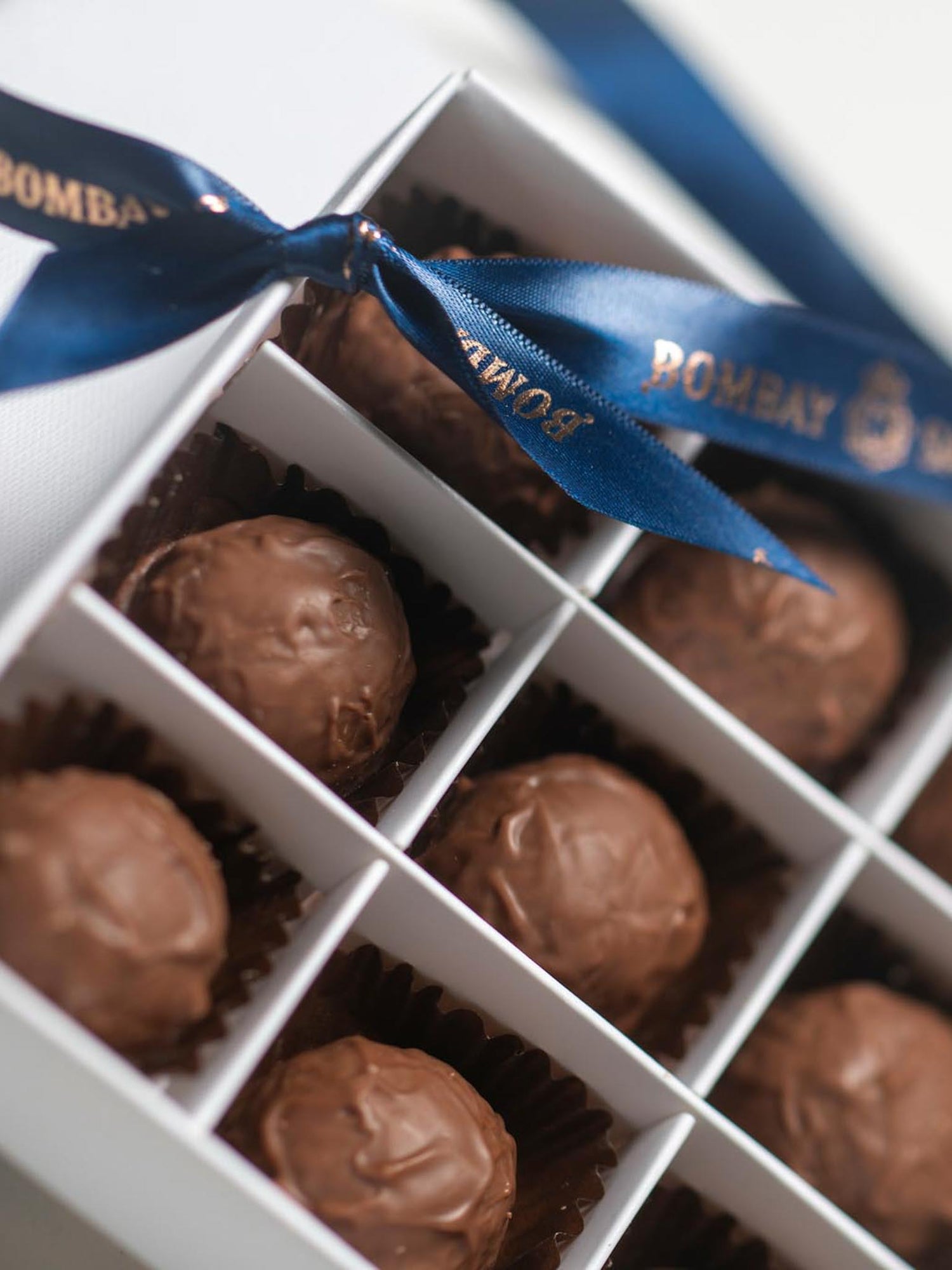 Bombay Sapphire Gin Filled Truffles