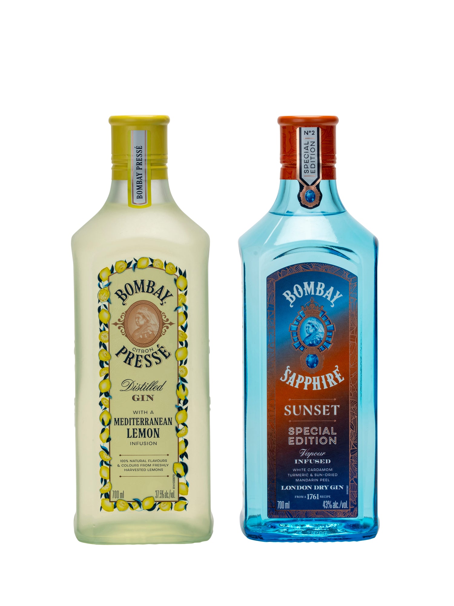 Bombay Sapphire Citron & Sunset Gin Twin Pack