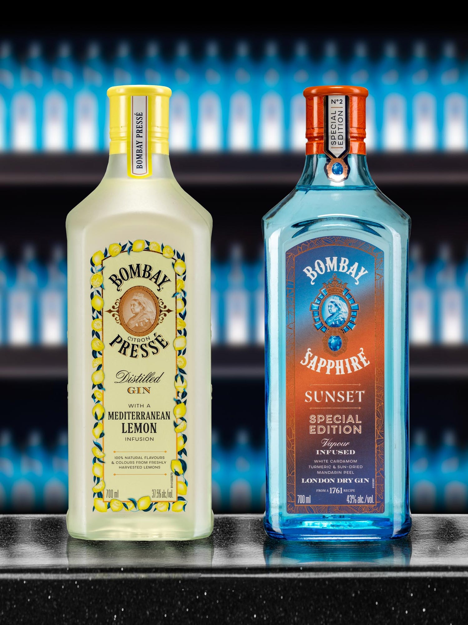 Bombay Sapphire Citron & Sunset Gin Twin Pack