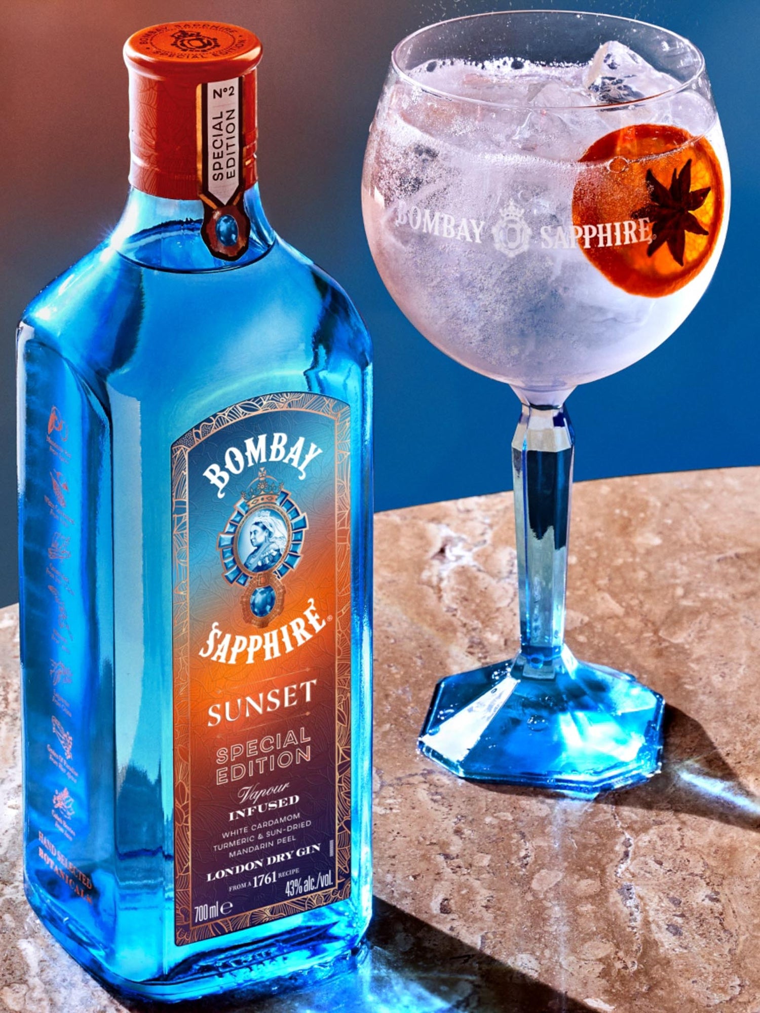 Bombay Sapphire Sunset Special Edition Gin