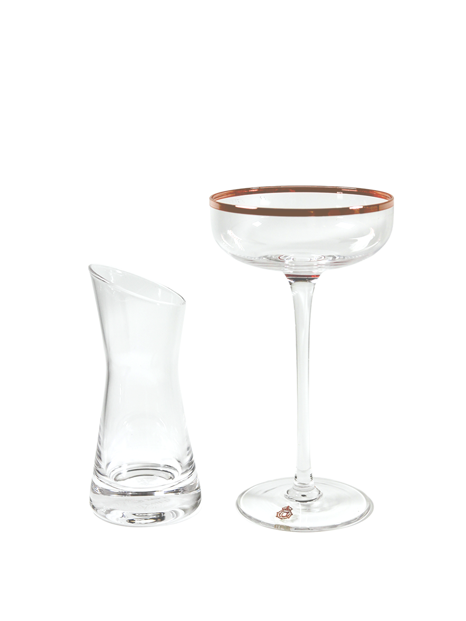 Bombay Sapphire Martini Cocktail Glass Set