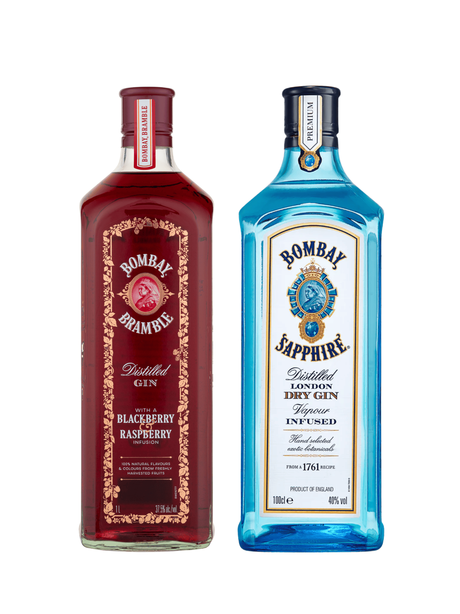 Shop Sapphire & Bramble 1L Twin Pack | Bombay Sapphire – Bombay