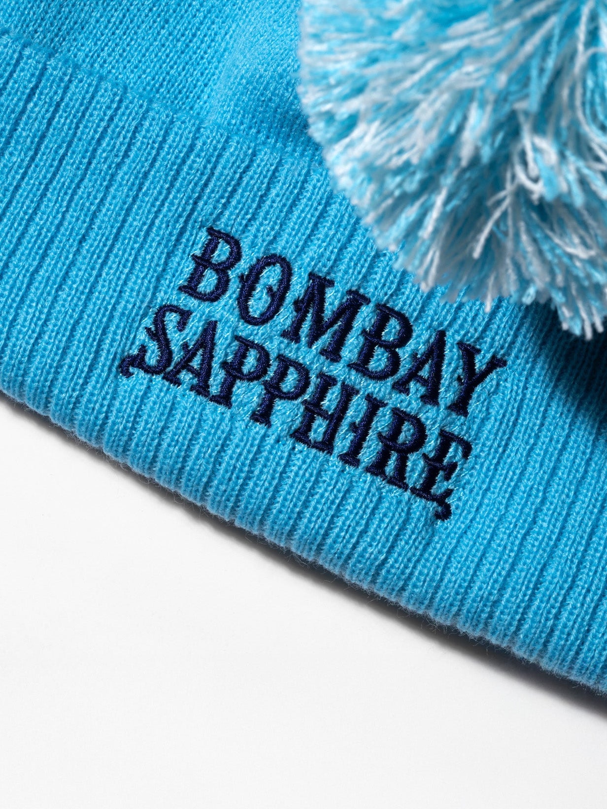 Bombay Sapphire Bobble Beanie Hat