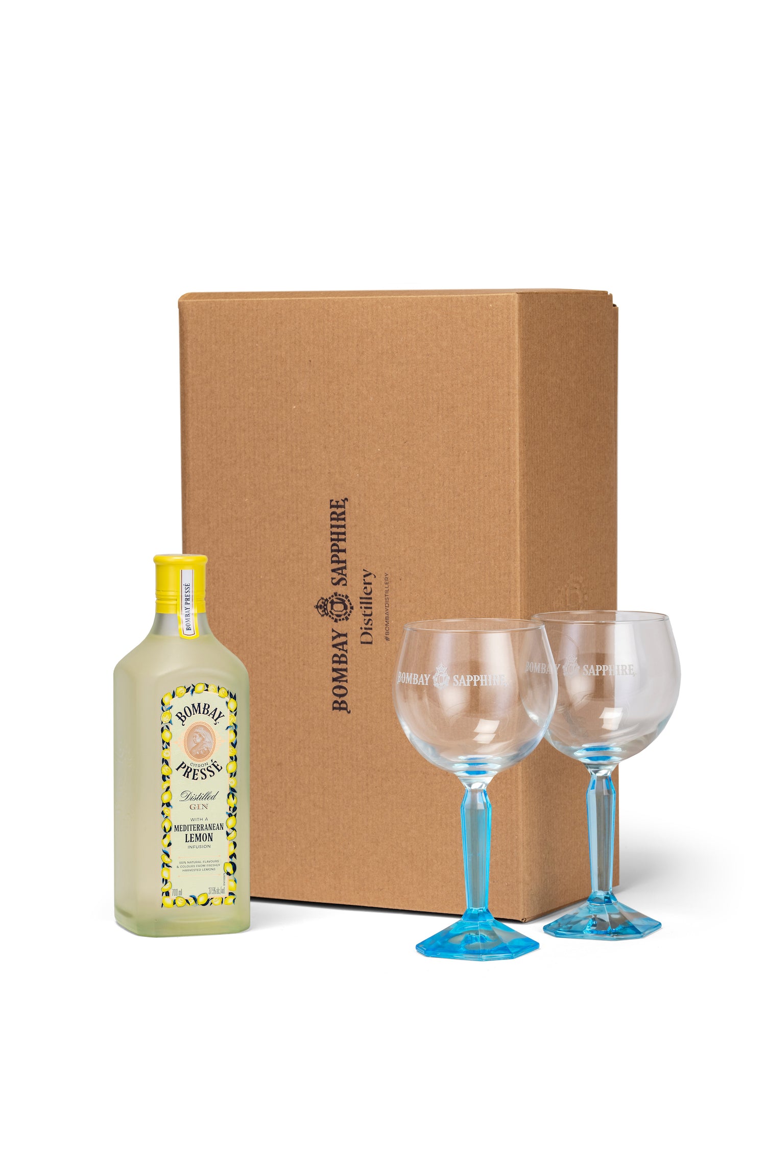 Bombay Sapphire Gin & Glasses Gift Set