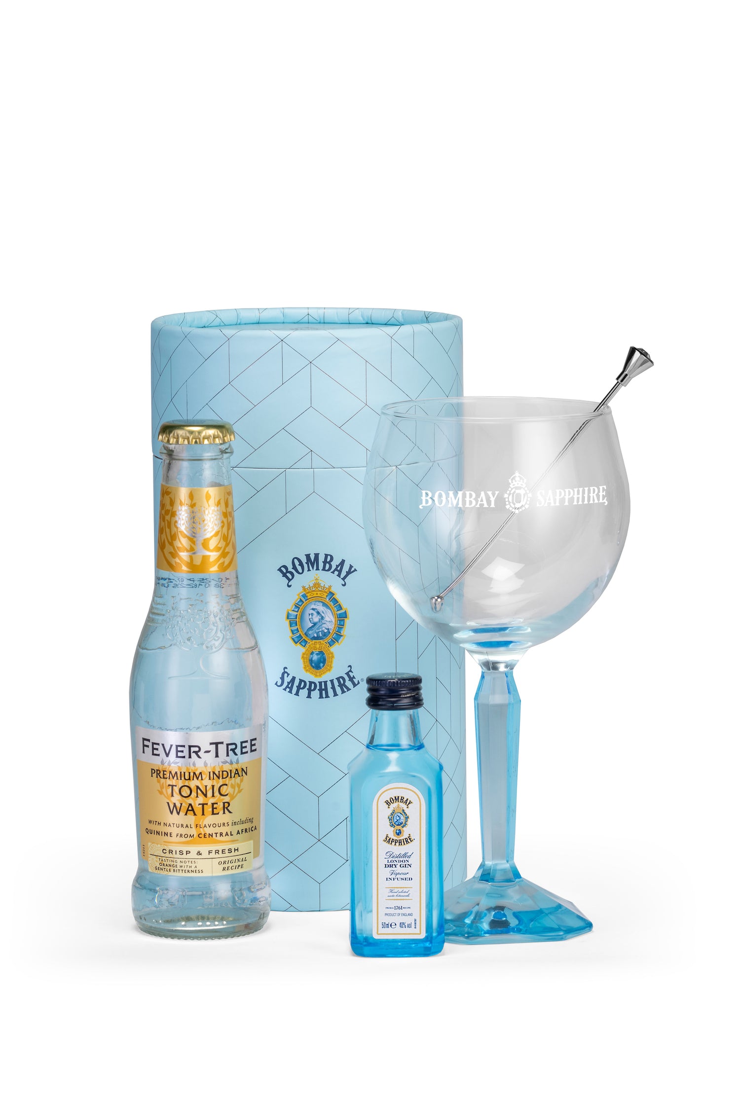 Bombay Gin & Tonic Glass Gift Set