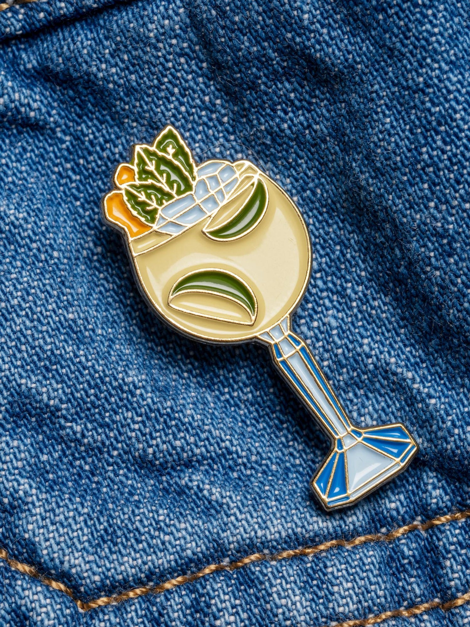 Bombay Sapphire Pin Badges