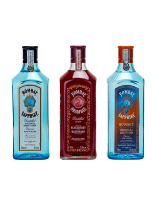 Bombay Sapphire Gin Triple Pack
