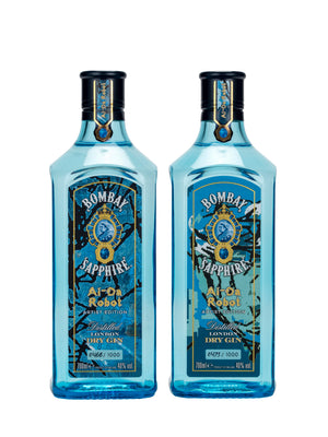 Bombay Sapphire x Ai-Da Limited Artwork Gin