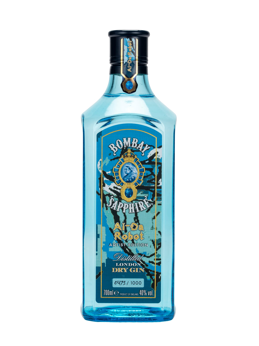 Bombay Sapphire x Ai-Da Limited Artwork Gin