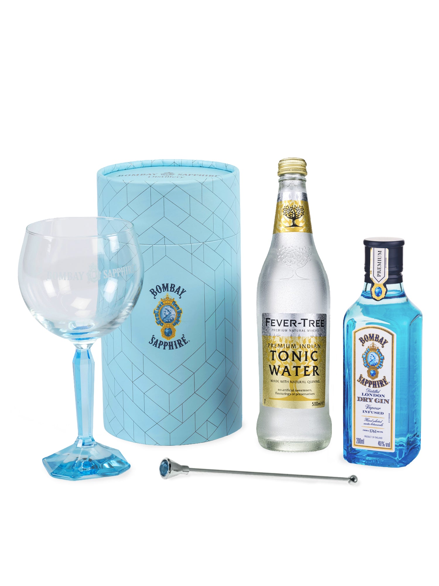 Bombay Sapphire Gin & Tonic Glass Set