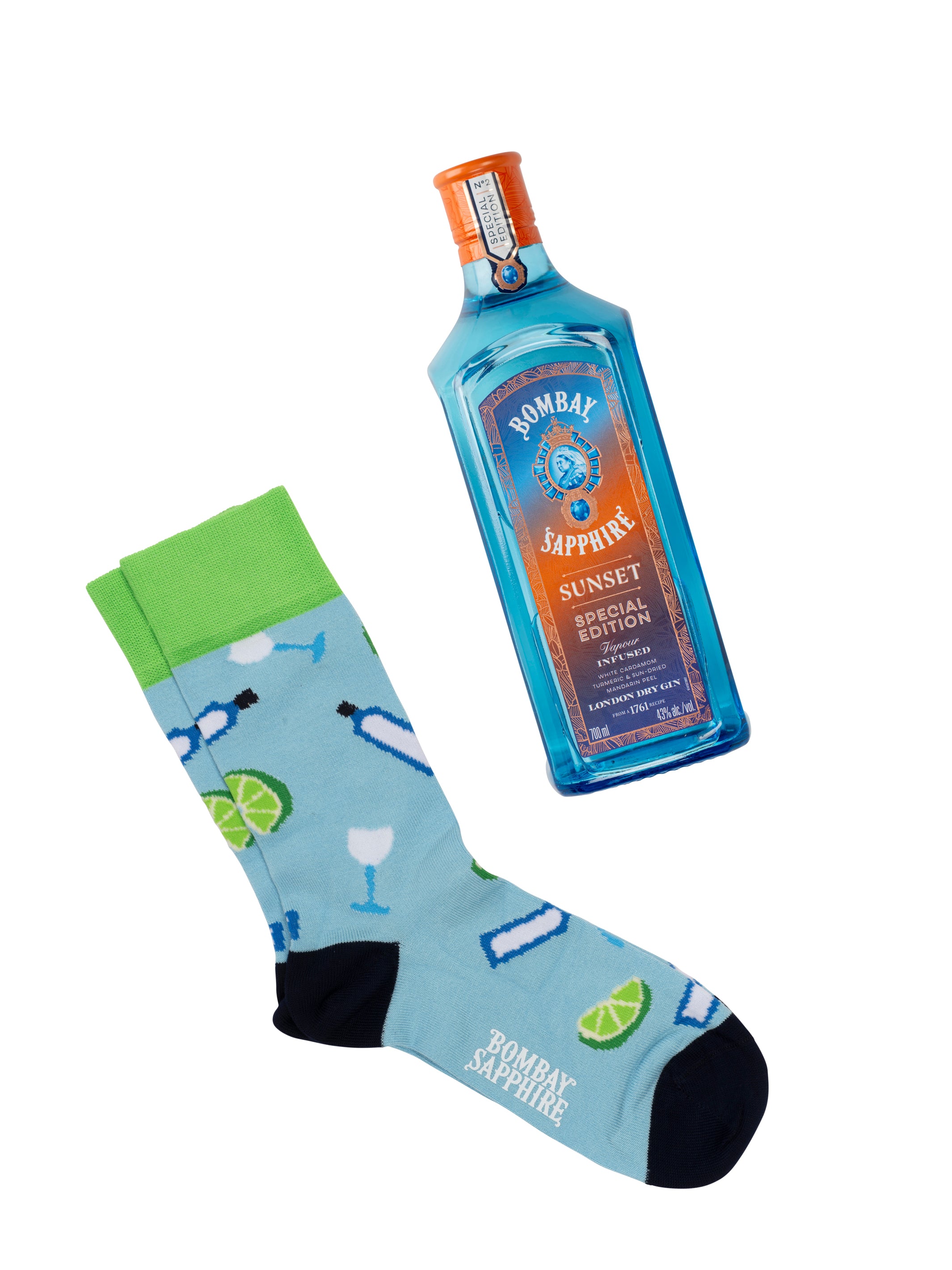 Shop Bombay Gin & Sock Gift Set | Bombay Sapphire – Bombay
