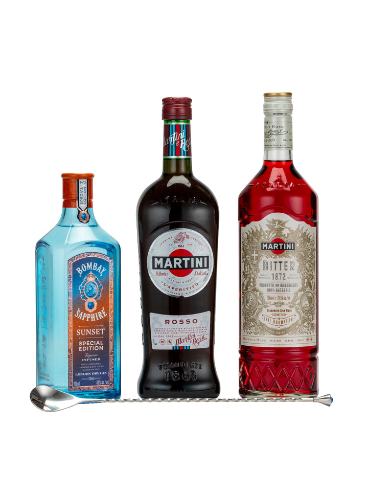 Bombay Sapphire Sunset Gin Negroni Cocktail Kit