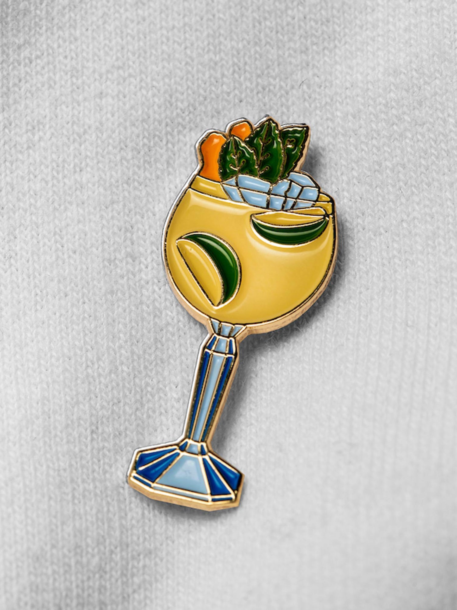 The Laverstoke Cocktail Pin Badge